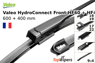 Valeo HydroConnect Front HF60 + Valeo HydroConnect Front HF40
