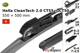Hella CleanTech 2.0 CT55 + Hella CleanTech 2.0 CT50