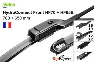 Valeo HydroConnect Front HF70 + Valeo HydroConnect Front HF65B