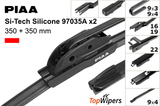 PIAA Si-Tech Silicone 97035A + PIAA Si-Tech Silicone 97035A