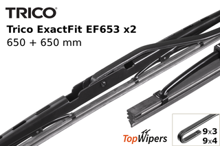 Trico ExactFit EF653 + Trico ExactFit EF653