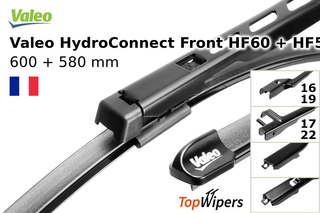 Valeo HydroConnect Front HF60 + Valeo HydroConnect Front HF58