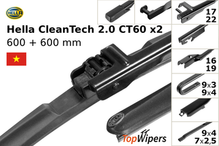 Hella CleanTech 2.0 CT60 + Hella CleanTech 2.0 CT60