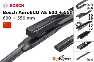 Bosch AeroECO AE 600 + Bosch AeroECO AE 550