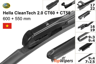 Hella CleanTech 2.0 CT60 + Hella CleanTech 2.0 CT55