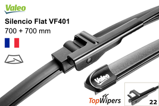 Valeo Silencio Flat VF401
