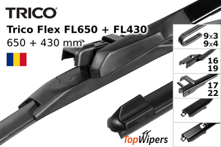 Trico Flex FL650 + Trico Flex FL430