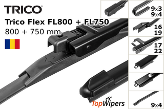 Trico Flex FL800 + Trico Flex FL750