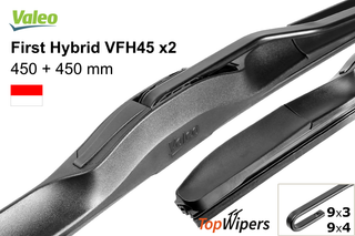 Valeo First Hybrid VFH45 + Valeo First Hybrid VFH45