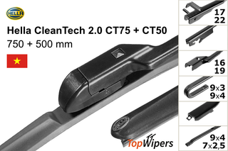 Hella CleanTech 2.0 CT75 + Hella CleanTech 2.0 CT50