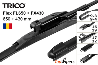 Trico Flex FL650 + Trico Flex FX430