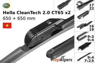 Hella CleanTech 2.0 CT65 + Hella CleanTech 2.0 CT65