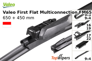 Valeo First Flat Multiconnection FM65 + Valeo First Flat Multiconnection FM45