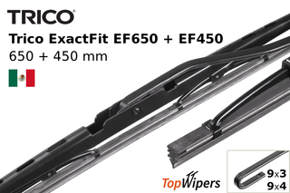 Trico ExactFit EF650 + Trico ExactFit EF450
