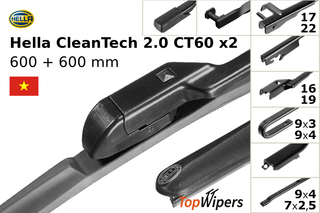 Hella CleanTech 2.0 CT60 + Hella CleanTech 2.0 CT60