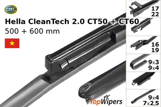 Hella CleanTech 2.0 CT50 + Hella CleanTech 2.0 CT60