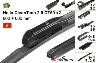 Hella CleanTech 2.0 CT60 + Hella CleanTech 2.0 CT60