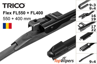 Trico Flex FL550 + Trico Flex FL400