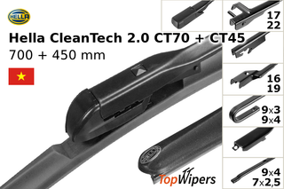 Hella CleanTech 2.0 CT70 + Hella CleanTech 2.0 CT45