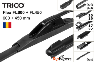 Trico Flex FL600 + Trico Flex FL450