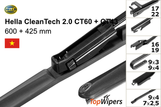 Hella CleanTech 2.0 CT60 + Hella CleanTech 2.0 CT43