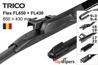 Trico Flex FL650 + Trico Flex FL430