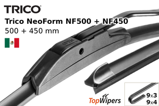 Trico NeoForm NF500 + Trico NeoForm NF450