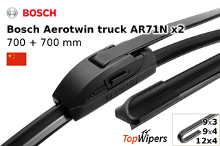 Bosch Aerotwin truck AR71N + Bosch Aerotwin truck AR71N