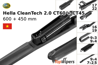 Hella CleanTech 2.0 CT60 + Hella CleanTech 2.0 CT45