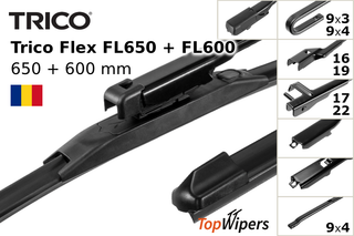 Trico Flex FL650 + Trico Flex FL600