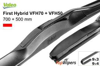 Valeo First Hybrid VFH70 + Valeo First Hybrid VFH50