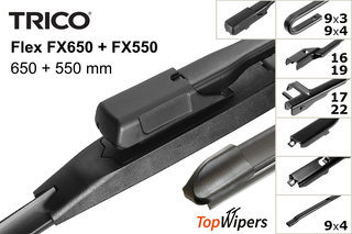 Trico Flex FX650 + Trico Flex FX550