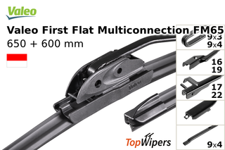 Valeo First Flat Multiconnection FM65 + Valeo First Flat Multiconnection FM60