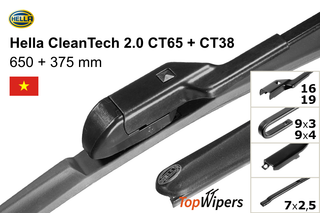 Hella CleanTech 2.0 CT65 + Hella CleanTech 2.0 CT38