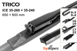 Trico ICE 35-260 + Trico ICE 35-240