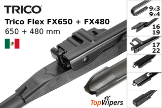 Trico Flex FX650 + Trico Flex FX480