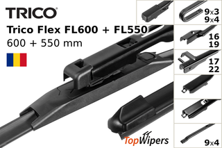Trico Flex FL600 + Trico Flex FL550