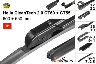 Hella CleanTech 2.0 CT60 + Hella CleanTech 2.0 CT55