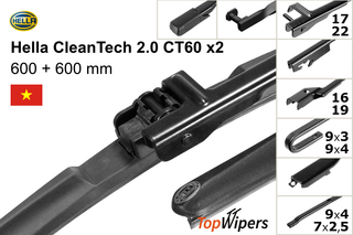 Hella CleanTech 2.0 CT60 + Hella CleanTech 2.0 CT60