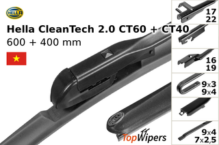 Hella CleanTech 2.0 CT60 + Hella CleanTech 2.0 CT40