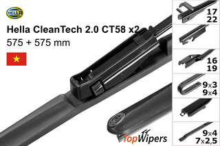 Hella CleanTech 2.0 CT58 + Hella CleanTech 2.0 CT58